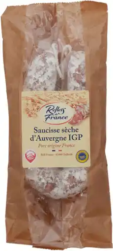 Carrefour Market Reflets de france saucisse sèche d'auvergne i.g.p offre