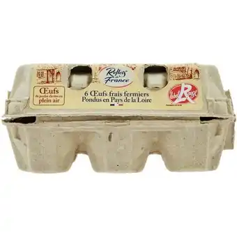 Carrefour Market Reflets de france oeufs frais fermiers offre