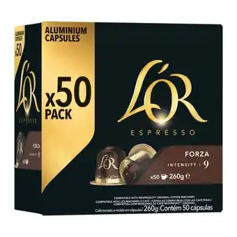 Carrefour L'or espresso capsules de café offre