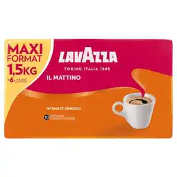 Carrefour Lavazza café moulu maxi format offre