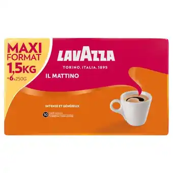 Carrefour Lavazza café moulu maxi format offre