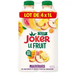 Carrefour Joker jus de fruits offre
