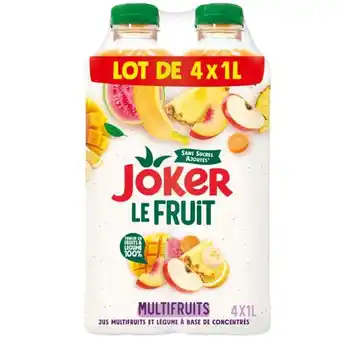 Carrefour Joker jus de fruits offre
