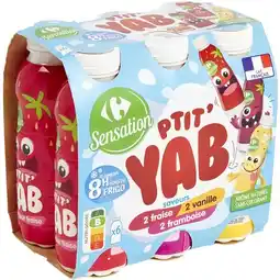 Carrefour Carrefour sensation yaourt à boire offre