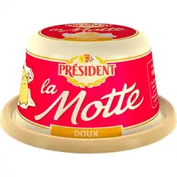 Carrefour Président la motte de beurre offre