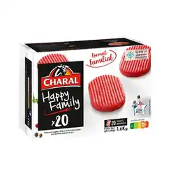 Carrefour Charal hachés au boeuf surgelés, format familial offre