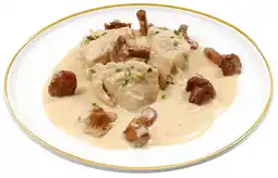 Carrefour Tg lechef veau sauce crémeuse aux girolles offre