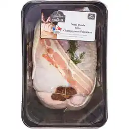 Carrefour Artculine demie dinde farcie à la forestière offre