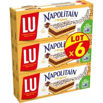 Carrefour Lu napolitain l'original offre