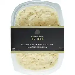Carrefour Plaisirs truffe risotto à la truffe d'été offre