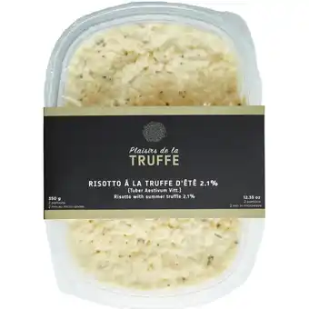 Carrefour Plaisirs truffe risotto à la truffe d'été offre