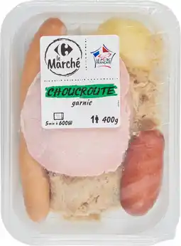 Carrefour Carrefour choucroute garnie carrefour le marché offre