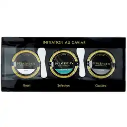 Carrefour Persepolis coffret d'initiation caviar persepolis offre