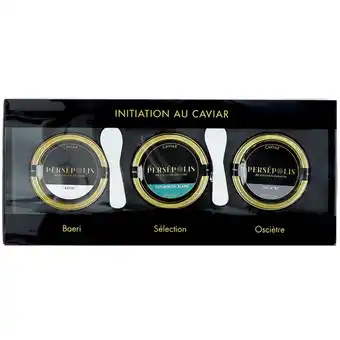 Carrefour Persepolis coffret d'initiation caviar persepolis offre