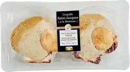 Carrefour 2 coquilles saint-jacques* à la bretonne offre