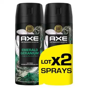 Carrefour Axe déo offre