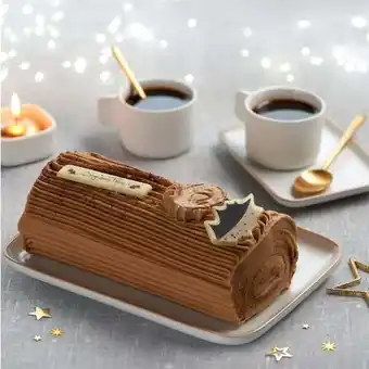 Carrefour Bûche crème au beurre café 6 parts offre