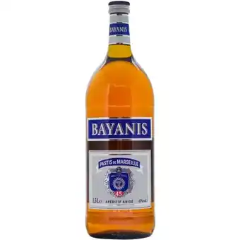 Carrefour Bayanis pastis de marseille offre