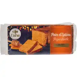 Carrefour Carrefour extra pain d'épices au miel offre