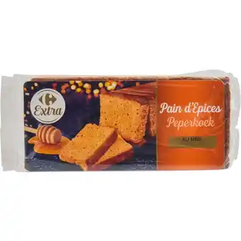 Carrefour Carrefour extra pain d'épices au miel offre
