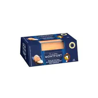 Carrefour Montfort gastronomique bloc de foie gras de canard avec morceaux i.g.p. du sud-ouest offre