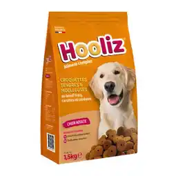 Carrefour Hooliz croquettes pour chiens offre