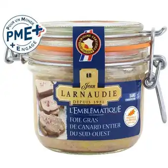 Carrefour Jean larnaudie foie gras carnard entier du sud-ouest offre