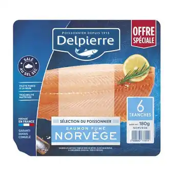 Carrefour Delpierre saumon fumé offre spéciale offre