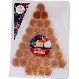 Carrefour Carrefour extra sapin brioché coeur fondant chèvre tomate offre