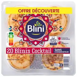 Carrefour Blini blinis offre découverte offre