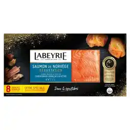 Carrefour Labeyrie saumon fumé dégustation offre spéciale offre