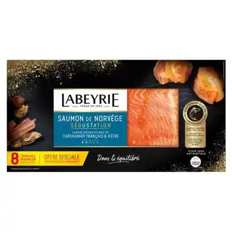 Carrefour Labeyrie saumon fumé dégustation offre spéciale offre