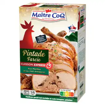 Carrefour Maître coq pintade farcie cuisson express offre