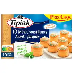 Carrefour Tipiak mini croustillants saint-jacques prix choc surgelés offre
