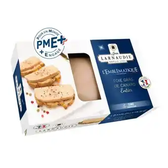 Carrefour Jean larnaudie l'emblématique foie gras de canard entier offre