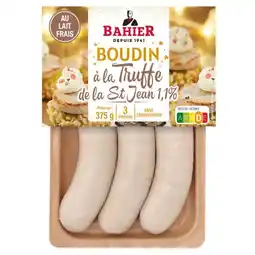 Carrefour Bahier boudins blancs offre