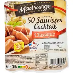 Carrefour Madrange saucisses cocktail offre