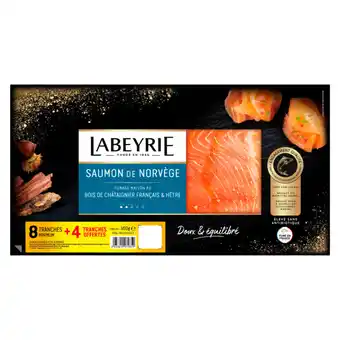 Carrefour Labeyrie saumon fumé de norvège offre