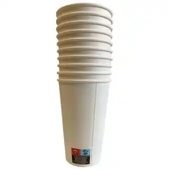 Carrefour Simpl lot de 50 gobelets blancs offre