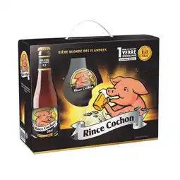 Carrefour Rince cochon coffret bières blondes offre