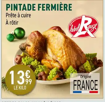 Carrefour Pintade fermière offre