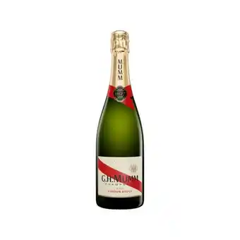 Carrefour G.h. mumm champagne brut cordon rouge offre