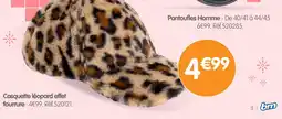 b&m Casquette léopard effet fourrure offre