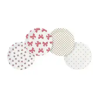 Carrefour Carrefour home lot de 12 assiettes décorées offre