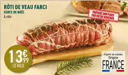 Carrefour Rôti de veau farci offre
