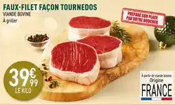 Carrefour Faux-filet façon tournedos offre