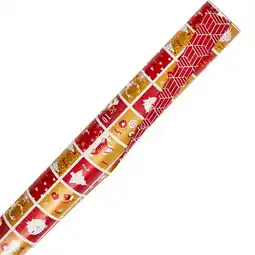 Carrefour Papier cadeau 25m réversible offre