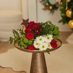 Carrefour Fleur bouquet étoile rouge offre