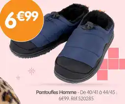 b&m Pantoufles homme offre