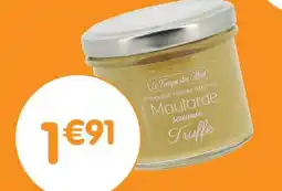 b&m Moutarde traditionnelle saveur truffe offre
